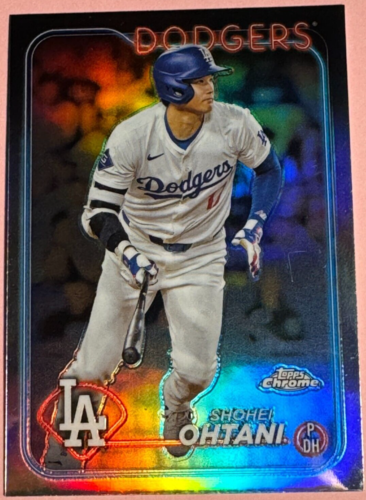 2024 Tops | Chrome | Baseball | Shohei Ohtani #1 | Dodgers | Refractor