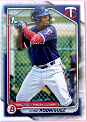 2024 Topps | Bowman | MLB | Jose Rodriguez #bp-71 | Twins | Bowman Prospects