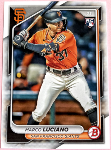 2024 Topps | Bowman | MLB | Marco Luciano No.18 | Giants | Rookie Card