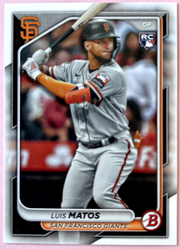 2024 Topps | Bowman | MLB | Luis Matos No.12 | Giants