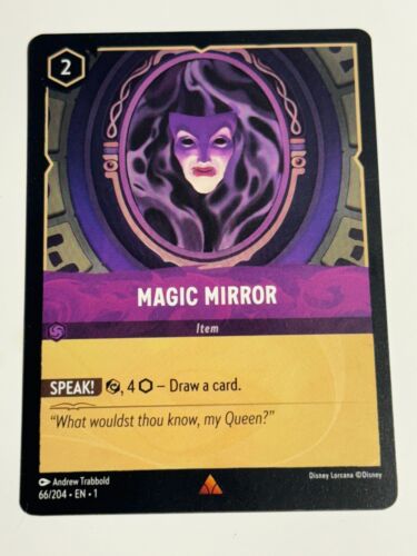 2023 Disney Lorcana | The First Chapter | Magic Mirror #66/204 | Rare