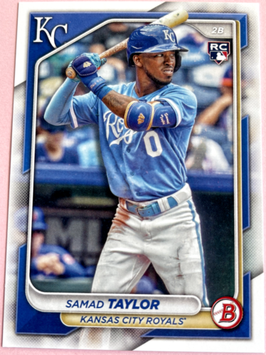 2024 Topps | Bowman | MLB | Samad Taylor No.100 | Royals | Rookie Card