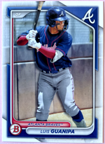 2024 Topps | Bowman | MLB | Luis Guanipa bp-118 | Braves | Bowman Prospects