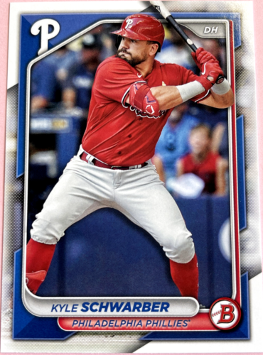 2024 Topps | Bowman | MLB | Kyle Schwarber No.89 | Phillies