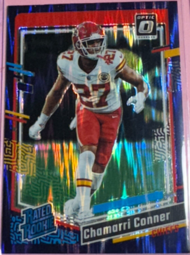 23 Panini | Donruss Optic Football | Chamarri Conner #255 | Chiefs |Purple Shock