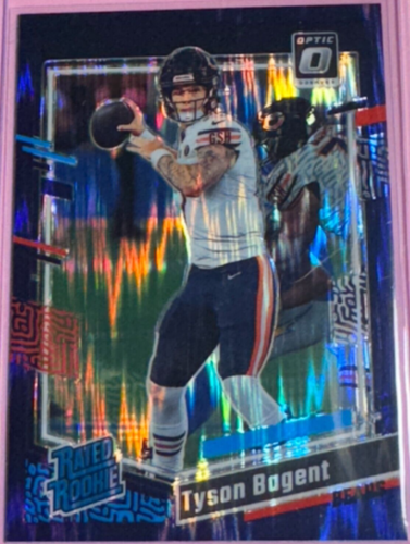 2023 Panini | Donruss Optic Football | Tyson Bagent #216 | Bears | Purple Shock