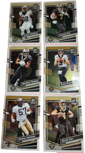 2023 Panini | Donruss Optic Football | Saints 6 for $6! Brees, Carr & more!