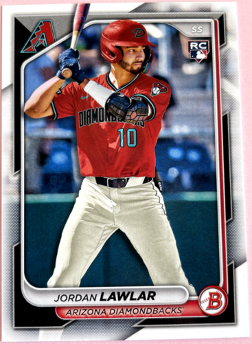 2024 Topps | Bowman | MLB | Jordan Lawlar No.96 | Diamondbacks | Rookie Card