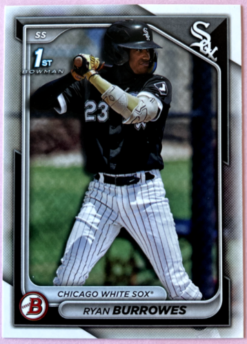 2024 Topps | Bowman | MLB | Ryan Burrowes bp-119 | White Sox | Bowman Prospects