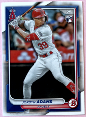 2024 Topps | Bowman | MLB | Jordyn Adams #27 | Angels' | Rookie