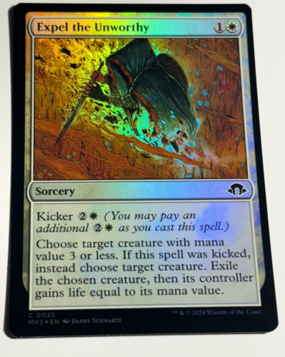 2024 MTG | Modern Horizens 3 | Expel the Unworthy | Common | Foil