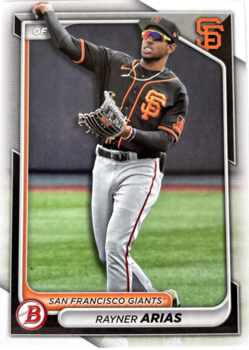 2024 Topps | Bowman | MLB | Rayner Arias No. BP-127 | Giants | Prospects