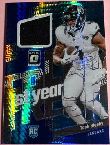 23 Panini | Donruss | Tank Bisby #FYF-TBI | Jaguars | Blue Hyper FY Fresh | RC