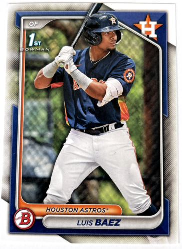 2024 Topps | Bowman | MLB | Luis Baez No. BP-66 | Astros | Prospects