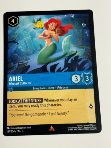 2023 Disney Lorcana | The First Chapter | Ariel #137/204 | Rare