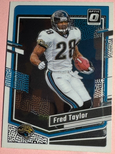 2023 Panini | Donruss Optic Football | Fred Taylor #82 | Jaguars