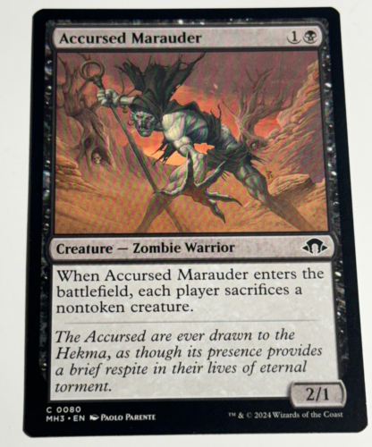 2024 MTG | Modern Horizens 3 | Accursed Marauder | Common