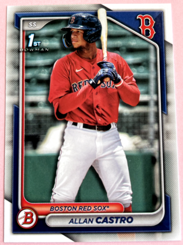 2024 Topps | Bowman | MLB | Allan Casrto No.BP-14 | Redsox| Prospects