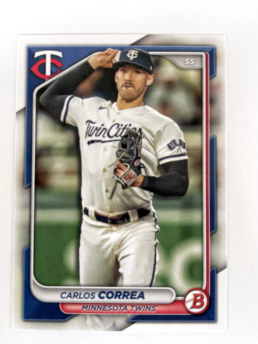 2024 Topps | Bowman | MLB | Carlos Correa No.23 | Twins | B1