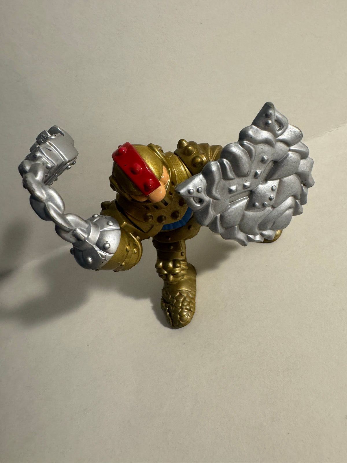 523 - Fisher Price Great Adventures Gold Knight Flail And Shield Large