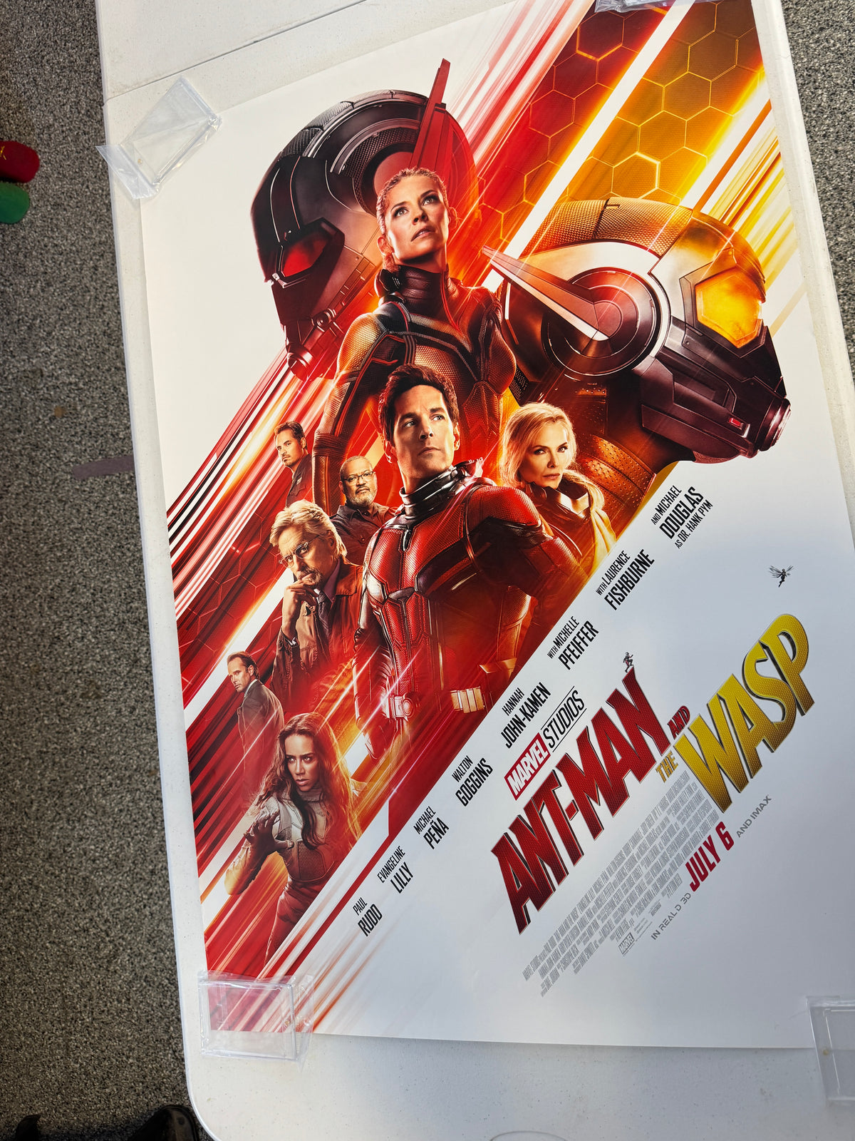 Ant-Man and the Wasp (2018) Original 27x40 Movie Poster D/S Rolled, Paul Rudd