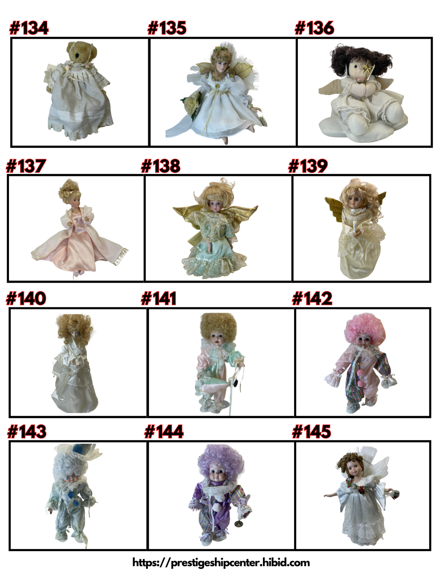 SOLD | Doll Auction | Closed