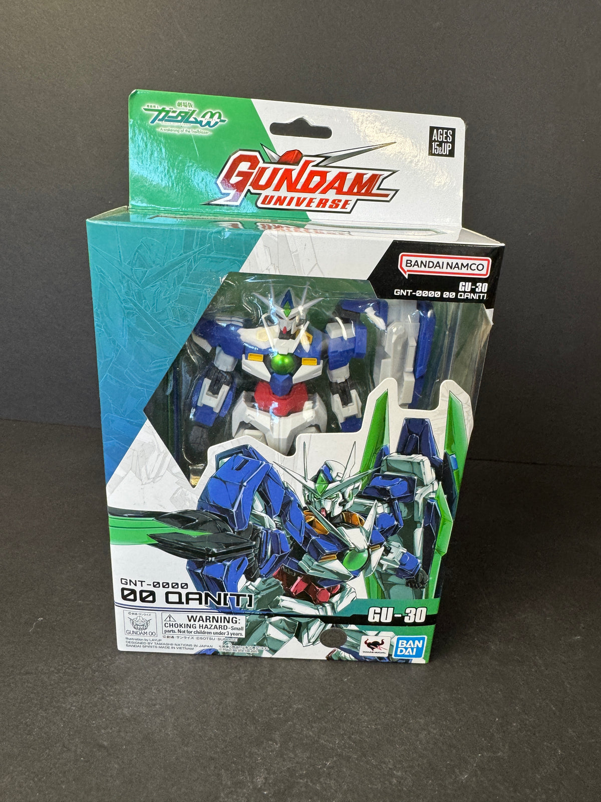 Gundam Universe GU-30 00 QAN[T] 6" Action Figure! Sealed! Unused!