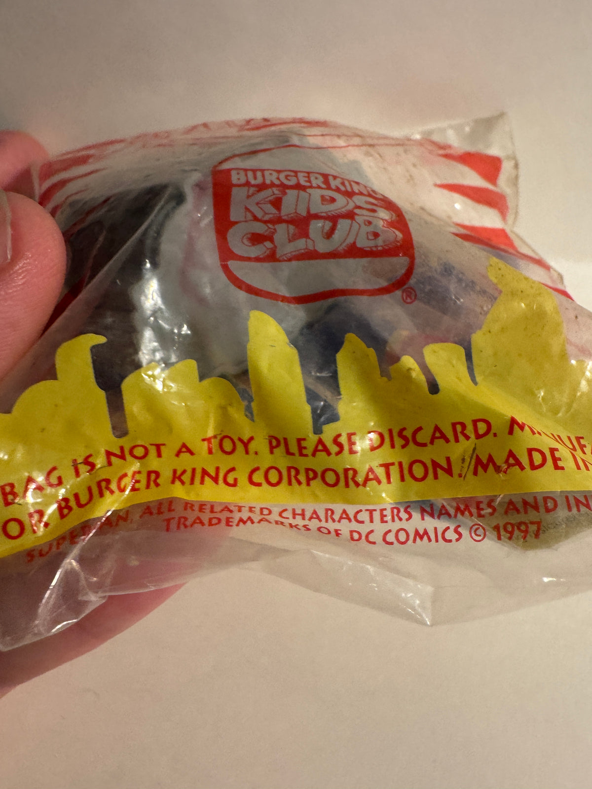 556 - Burger King Kids' Club 1997 Superman The Animated Series Daily Planet Balancer
