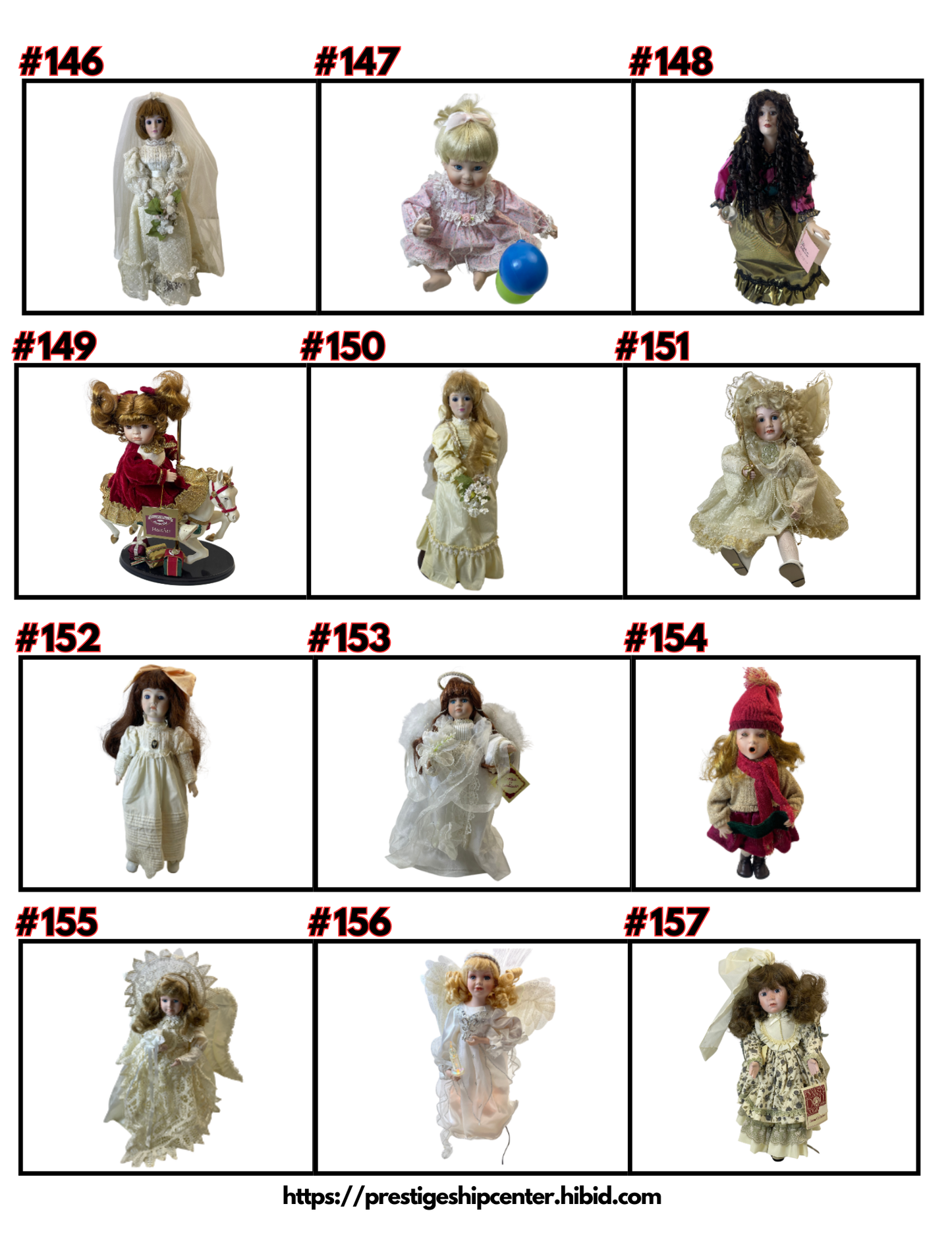 SOLD | Doll Auction | Closed