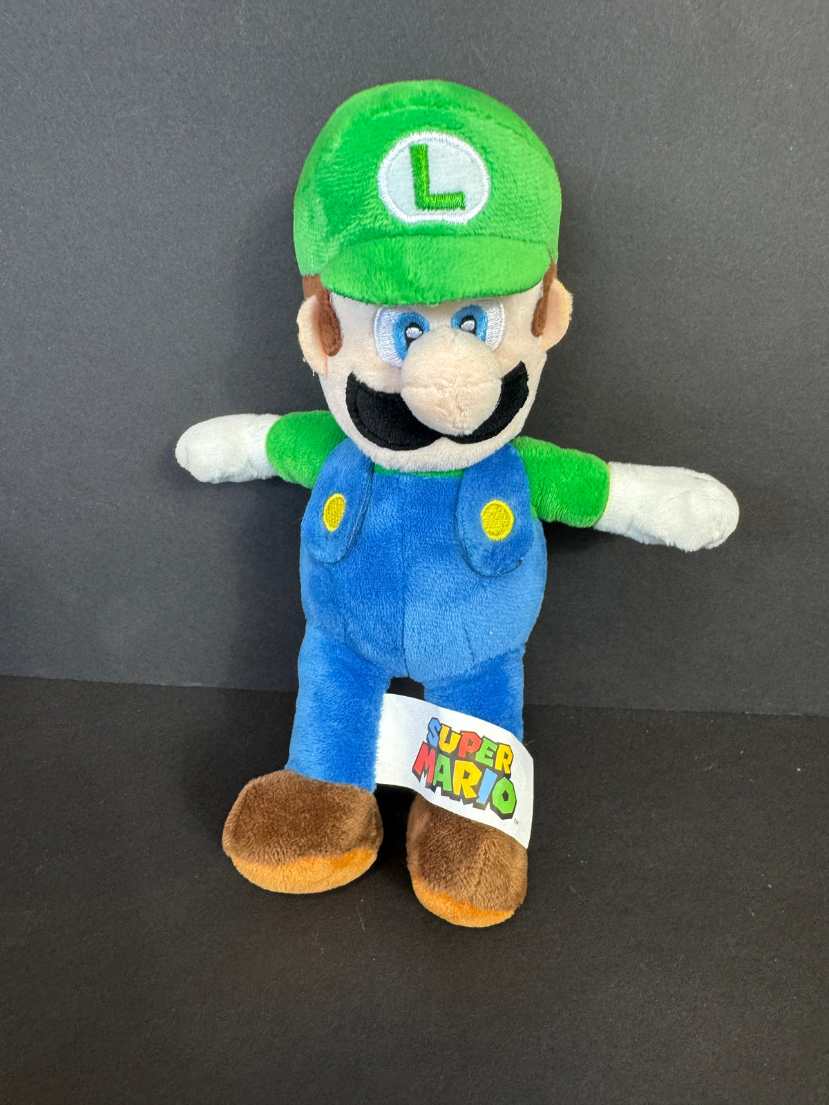 394 - Super Mario Bros Luigi Plush Doll Stuffed Soft Toy 8"