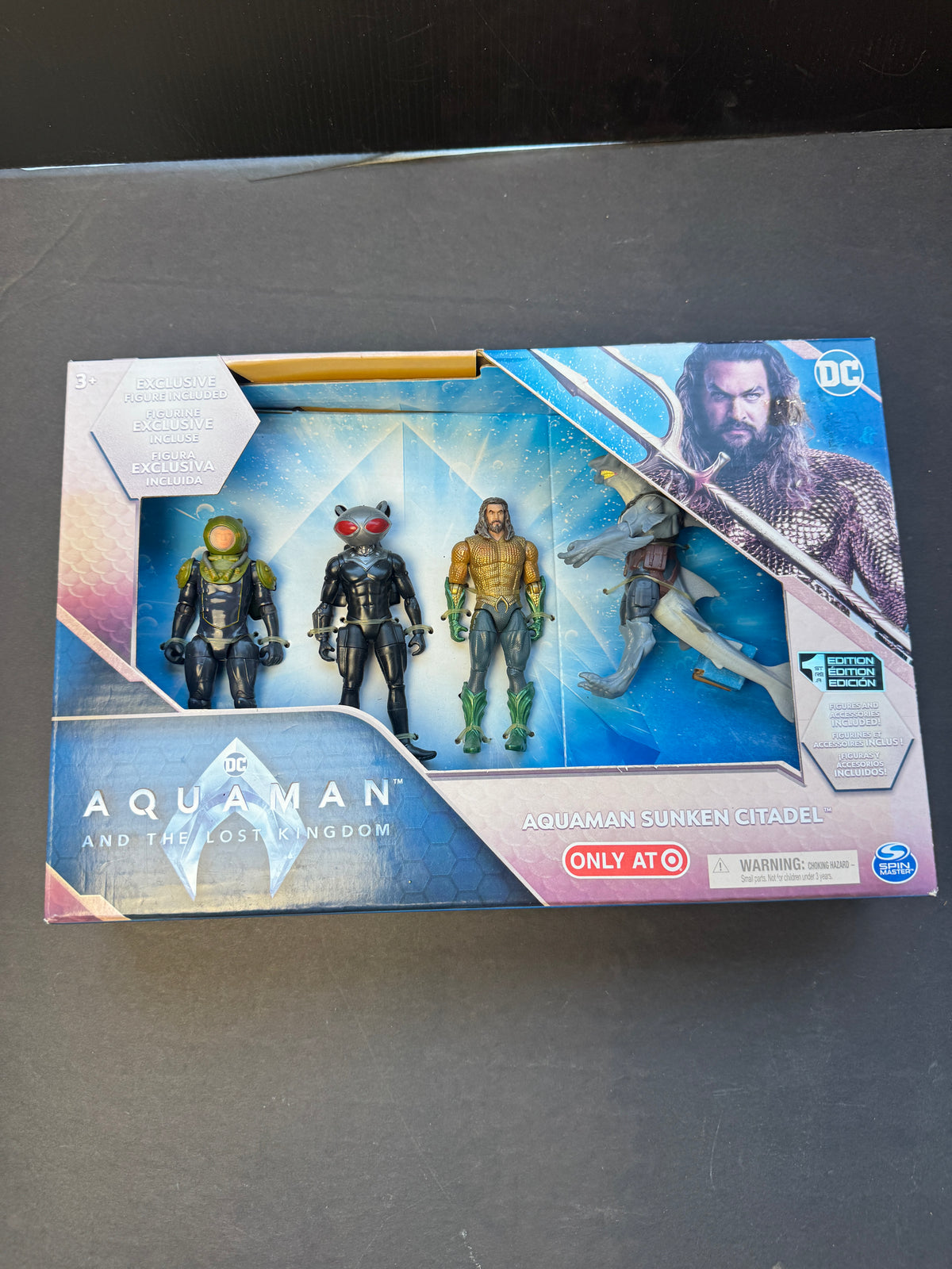 DC Aquaman And The Lost Kingdom SUNKEN CITADEL BATTLE PACK Shark Guard 2023