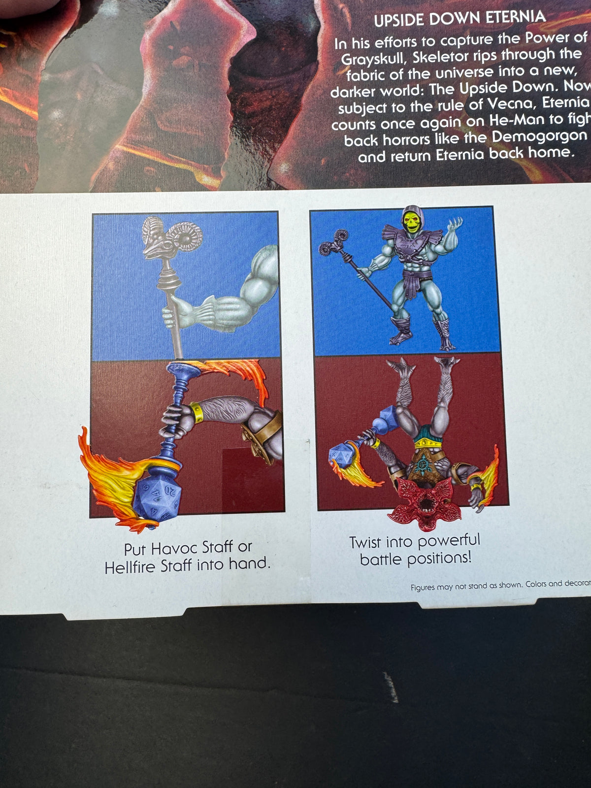 Masters of the Universe X Stranger Things Skeletor and Demogorgon Action Figure