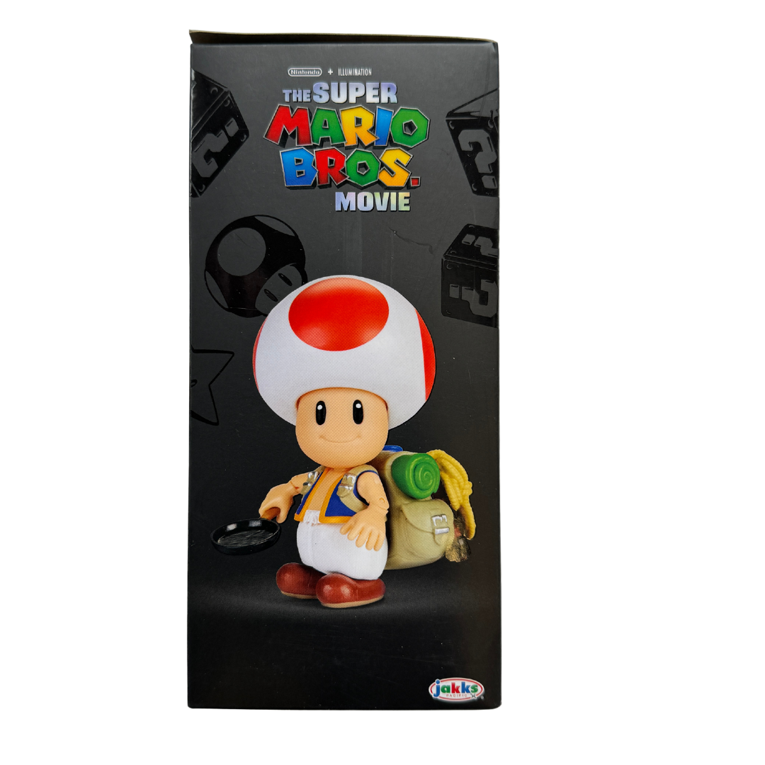 Rare Super Mario Bros. Movie Collectible Figure - Toad -Limited Edition