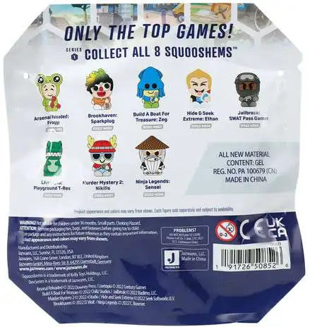 Arsenal Reloaded Top Games Series 1 Squooshems Blind Bags