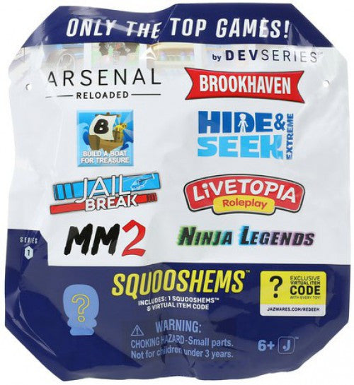 Arsenal Reloaded Top Games Series 1 Squooshems Blind Bags