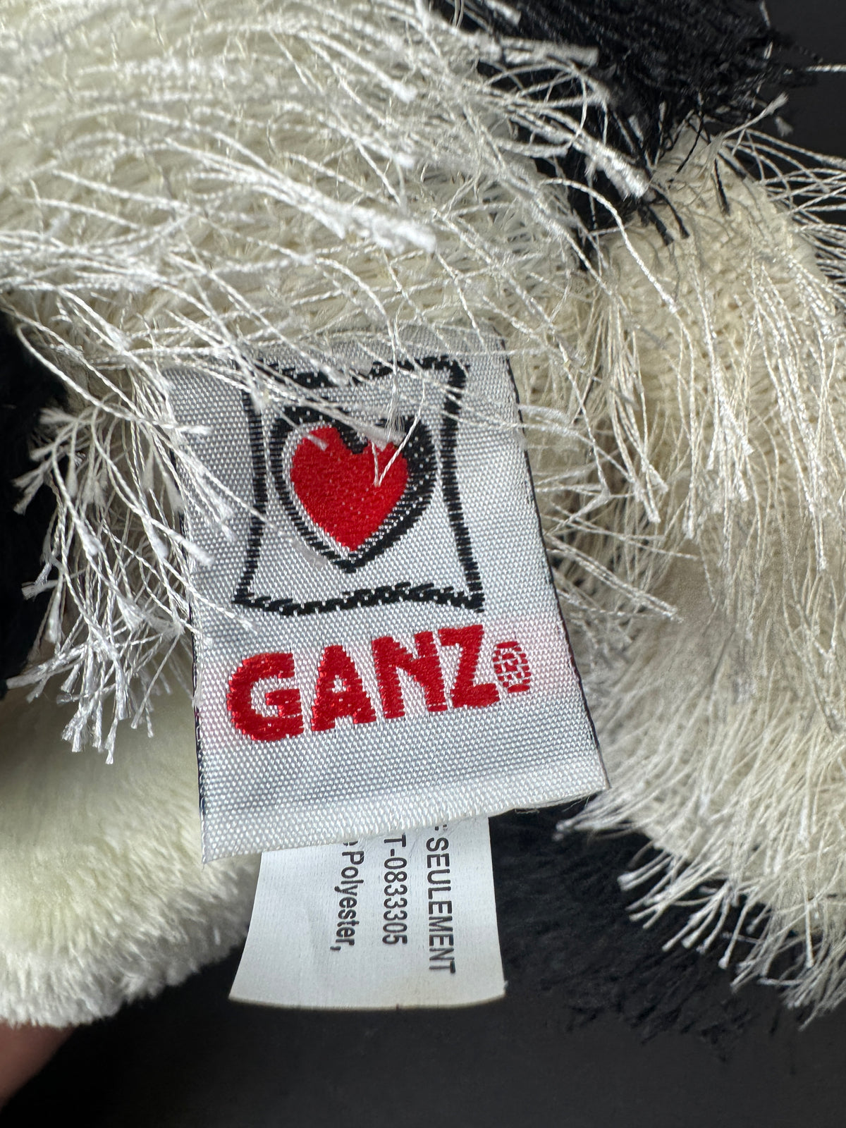 546 - Ganz Webkinz Domino Cat HM334 Plush Stuffed Animal - No Code