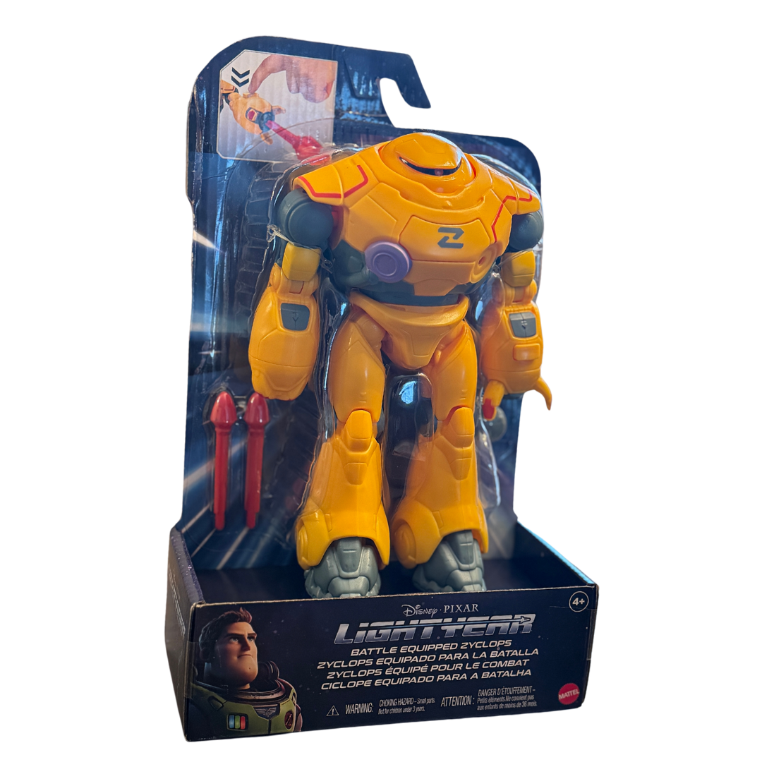 Disney Pixar LIGHTYEAR Collectible by Mattel 2021 - Battle Equipped Zyclops | Limited Edition Toy for Sale!