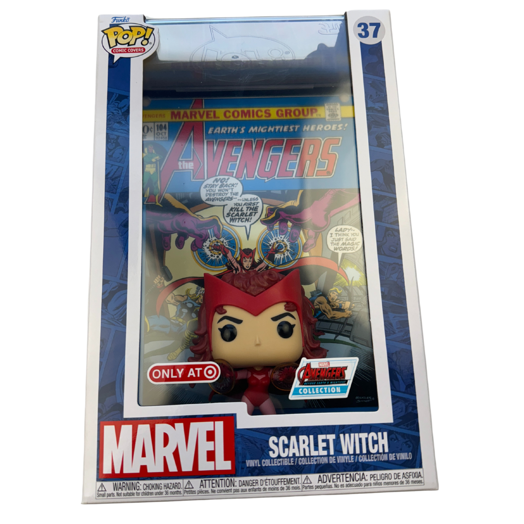 Exclusive Target Edition: Funko Pop! Scarlet Witch Comic #37