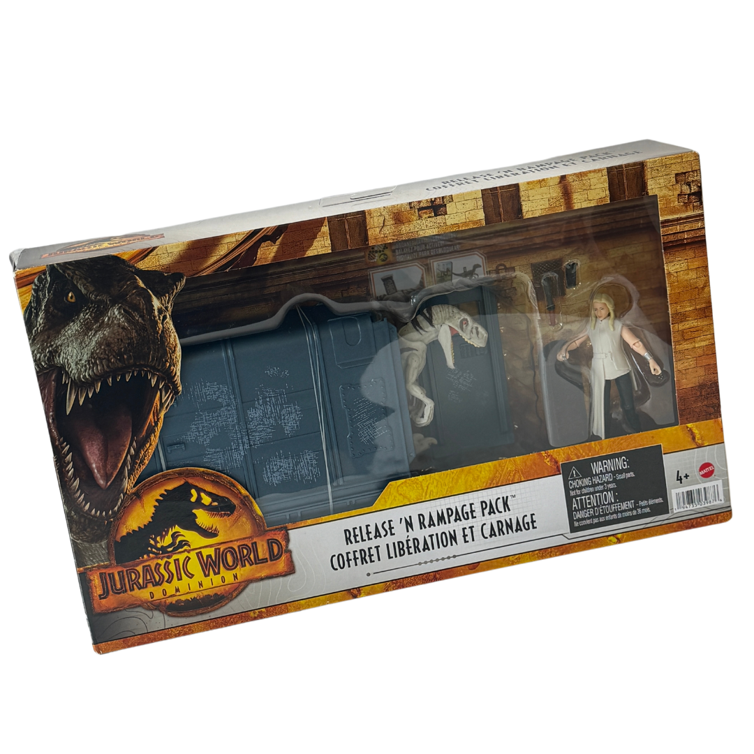 Jurassic World Dominion Release 'N Rampage Pack - Brand New - Limited Edition Collectible