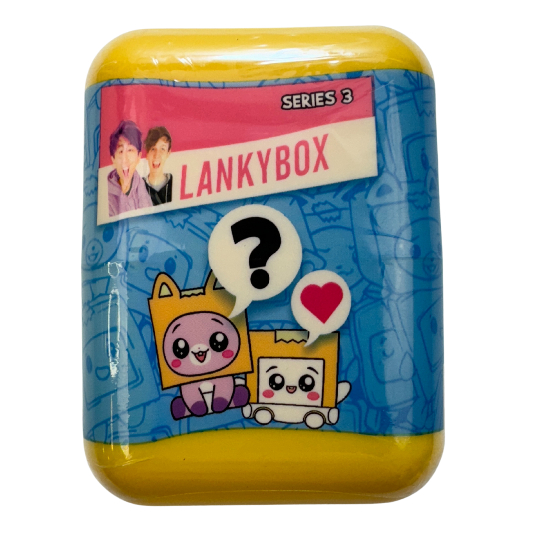 Lanky Box Series 3 Mystery Squishy Surprise Box - Ultra Rare & Glow In the Dark Figure