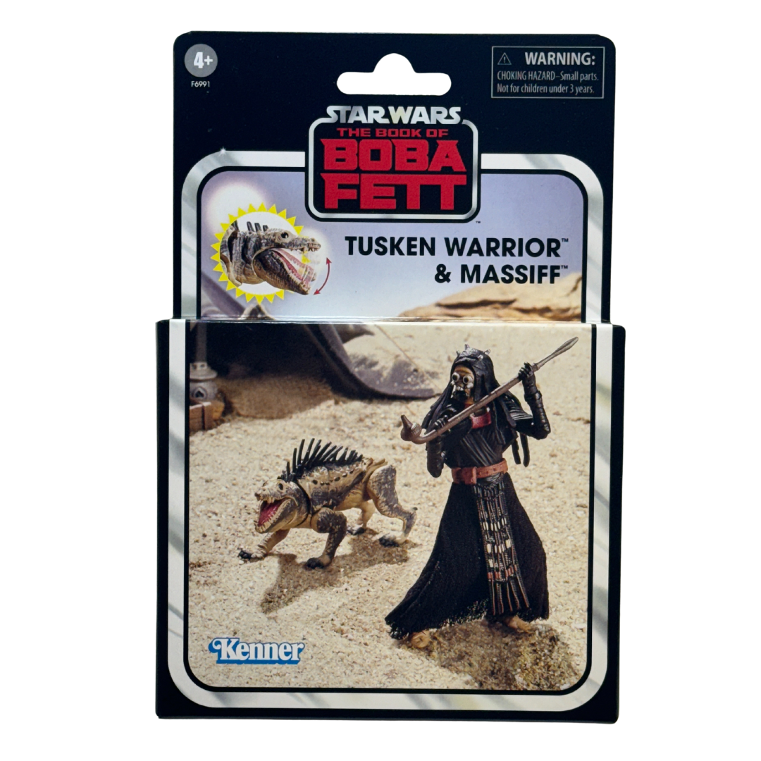 Star Wars Tusken Warrior & Massiff Set