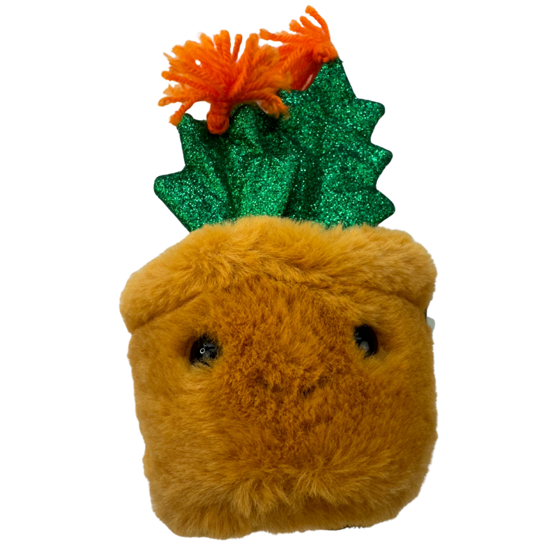 FAO Schwarz 7" Sparklers Christmas Cactus Plush Toy – Lifelike Plant-Inspired Design, Perfect for Cuddles and Collectors, Ideal Gift for Nature Enthusiasts!