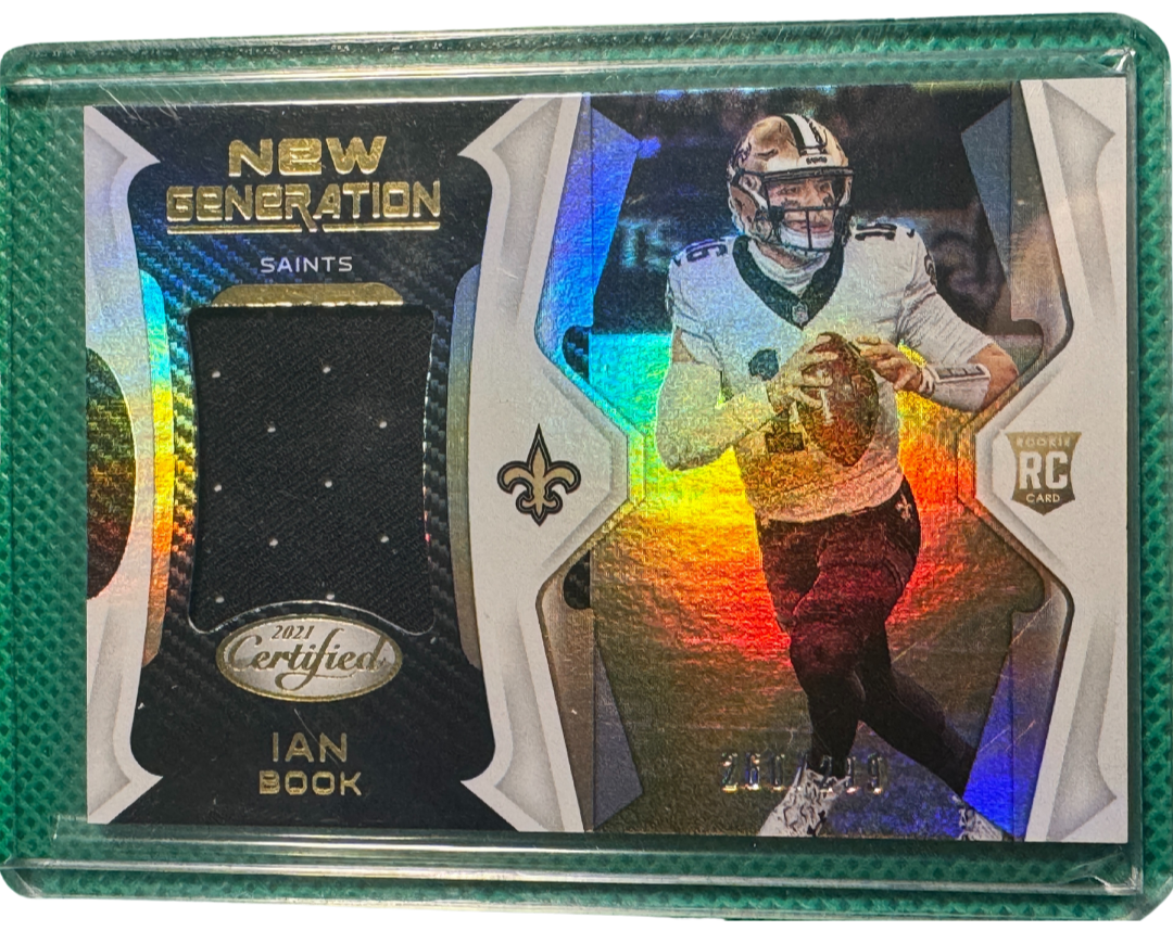 2021 Panini Certified Football Ian Book #NG-27 Saints New Generation 260/299