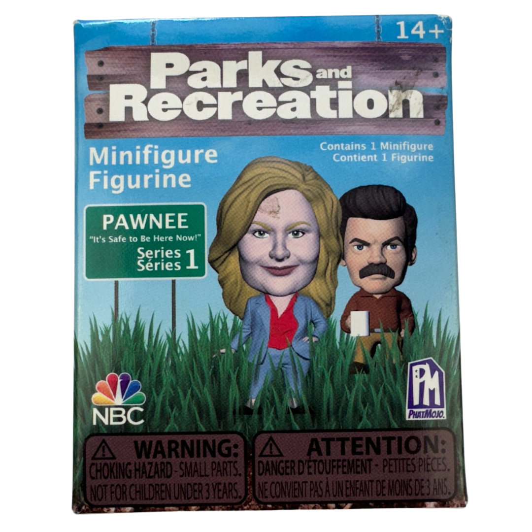 Parks & Recreation Series 1 Minifigure Surprise Box - New Sealed & Unopened.