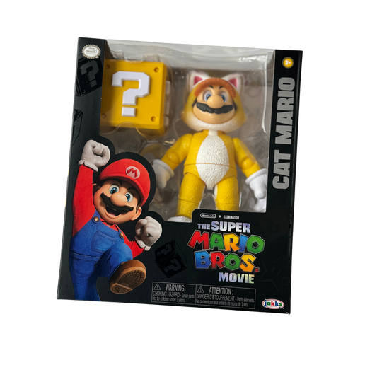 Rare Super Mario Bros. Movie Collectible Figure - Cat Mario -Limited Edition