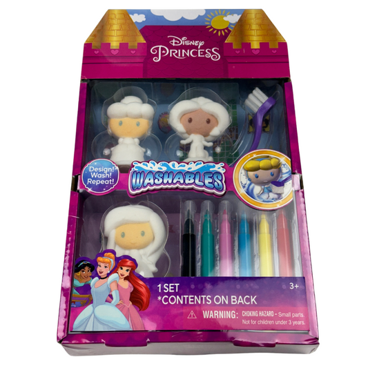 Disney Princess Washables Set - Design, Wash, Repeat!