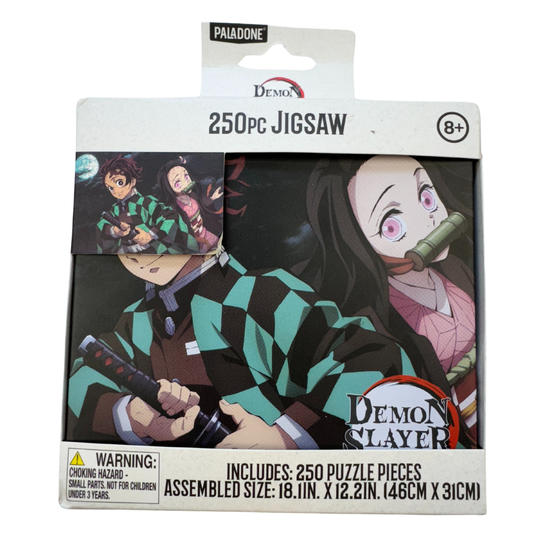 Demon Slayer Jigsaw Puzzle - 250 Pieces in Metal Storage Tin