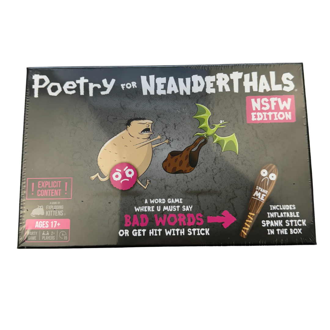 Poetry for Neanderthals : NSFW Word Game - Test Your Limits!