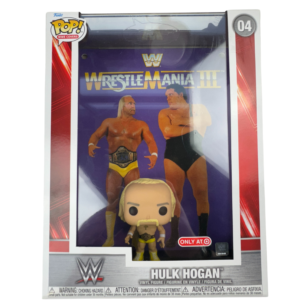 Pop! WWE Covers #04 Hulk Hogan Vinyl Figure