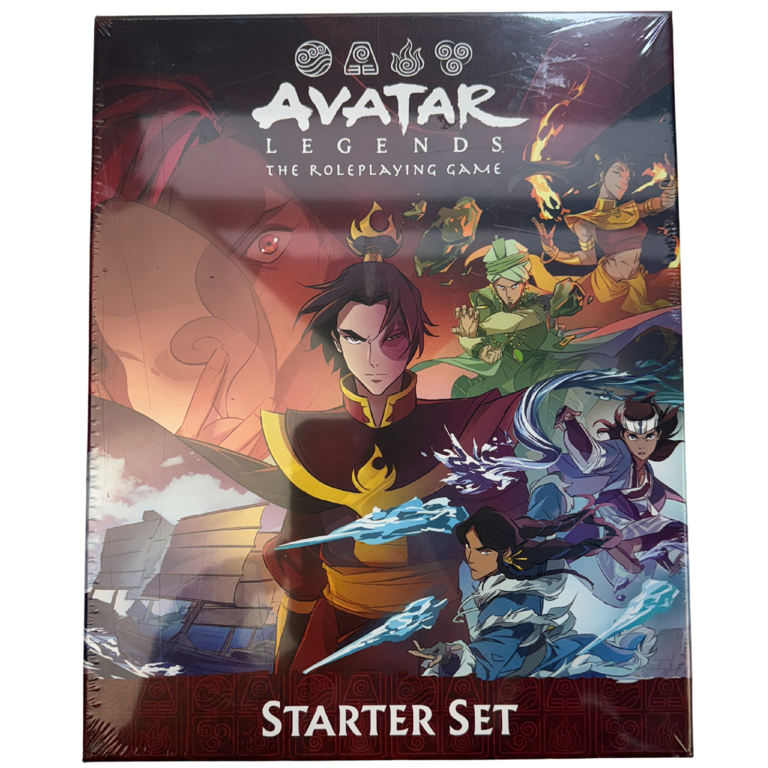 Avatar Legends RPG Starter Set - Rare Tabletop Roleplaying Game, New Sealed